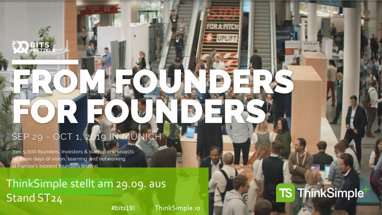 Bits & Pretzels 29. September bis 1. Oktober 2019 in München