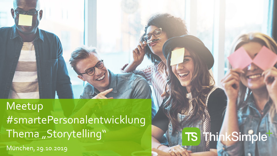 Meetup – Storytelling für Personalentwicklung am 29. Oktober 2019 in München um 19.00 Uhr