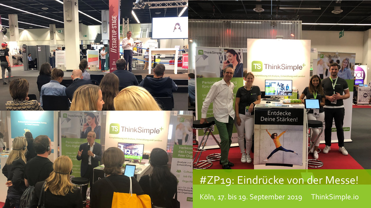 Eindrücke von der Messe Zukunft Personal #ZP19 in Köln
