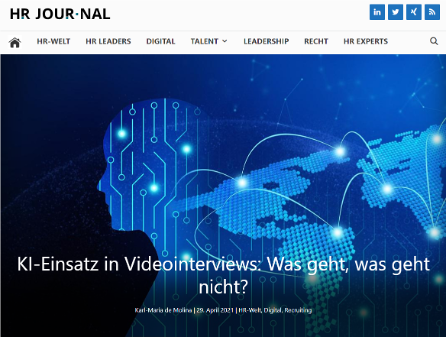 KI in Videointerviews